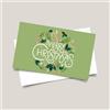 GRIFFI PREMIUM BIGLIETTO AUGURI MERRY CHRISTMAS VERDE