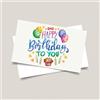 GRIFFI PREMIUM BIGLIETTO AUGURI HAPPY BIRTHDAY TO YOU