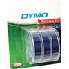 Dymo S0847740 Nastro a Rilievo 3D, 9 mm x 3 m, Blu