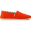 TOMS Women's, Alpargata Crochet Slip-On, Flame Heritage Canvas, 37.5 EU