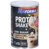 Performa Protein Shake Low Sugar Cappuccino Nocciola 340 g Polvere per sospensione orale
