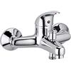Generico Bdit ACCESORI Rubinetto per vasca da bagno Rubinetto a parete Rubinetto Miscelatore per vasca da bagno cromato