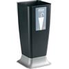 Stefanplast Zeus - Portaombrelli 25x25x55, Nero