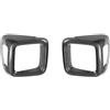 FGGHDR Gruppo Fanale Posteriore Copertura Luce Coda Dell'automobile Trim Per Jeep Per Renegade 2016-2019 2020 2021 2022 Lampada Cofano Fanale Posteriore Guardia Accessori Decorativi Luce Posteriore(Carbon Fi