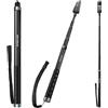 REYGEAK Bastone per selfie invisibile da 150 cm per Insta360 X4, estensione per selfie con vite da 1/4, monopiede lungo impermeabile in fibra di carbonio per Insta360 X4/X3/X2/ONE/ONE RS/ONE X.
