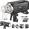 Godox AD400ProII AD400 PRO II Flash da 400Ws per Fotografia,Flash da Esterno AD400Pro II TTL GN72 HSS 1/8000 s,Tempo di Ricarica 0.01-1s,2.4G Wireless X con Lampada LED da 30W,Batteria da 2600mAh