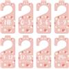 Fukaisu 8pz Divisori per Armadio Bambini, Organizer in Legno Vestiti Bambini Divisori Armadio Cameretta Bifacciale per l'Organizzazione Del Guardaroba di Neonati e Bambinis