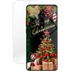 KARTXITAI Natale Cover Compatibile con Xiaomi Mi 9T/9T Pro,Custodia in Vetro Temperato AntiGraffio+con Cornice in TPU con Assorbimento degli Urti e Anti-Graffio-albero di Natale+Vetro Temperato