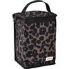 BEABA BÉABA, Borsa termica per pasti del bambino, Contenitore per biberon di grandi dimensioni, Grande capacità, Trasporto pasti completo, Materiale morbido, Pieghevole, Tessuto impermeabile, Leopardato