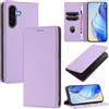 XINYEXIN Cover per Samsung Galaxy A26 5G, Custodia Portafoglio in Pelle Cover Folio a Libro con Slot per Porta Carte Supporto Magnetica Flip Case - Viola
