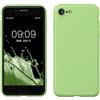 kwmobile Custodia Compatibile con Apple iPhone SE (2020/2022) / 8/7 Cover - Back Case per Smartphone in Silicone TPU - Protezione Gommata - verde pomodoro