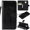 Fatcatparadise Cover per Samsung Galaxy A6 2018, Custodia Samsung A6 2018, Custodia Portafoglio a Libro in Pelle Flip Cover e TPU Silicone con Funzione Supporto Chiusura Magnetica (Nero)