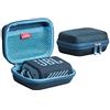 Hermitshell JBL Go 3/JBL Go 4 Custodia rigida per altoparlante Bluetooth portatile (blu)
