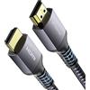 Stouchi Cavo HDMI 2.0 4K da 2m,Cavo HDMI ad alta velocità da 18 Gbps,intrecciato Ultra HD Supporta 4K@60 hz 144 hz,Ethernet,HDR,3D,HDCP 2.2 ARC,2160p,1080P per PS5,Xbox,Roku,Laptop,Monitor,Blu-ray,PC