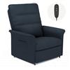 FLEXISPOT Poltrona da Relax elettrica con schienale regolabile, reclinabile da 105° a 155°, poltrona reclinabile (82 x 77 x 104 cm), divano relax ergonomico poltrona per camera da letto e soggiorno