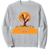 Generic Orange for Unity: Ispirare Lo Spirito di comunità Felpa, Unisex per Adulti, Grigio Melange, XXL