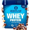 Bodylab24 Whey Protein Powder Nocciola-Cacao 2kg, proteine per muscoli più forti, whey può promuovere la costruzione dei muscoli, con 80% di proteine, senza aspartamee