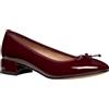 Geox D Floretia, Pompa Donna, Colore: Rosso, 35 EU
