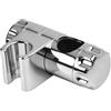 FESSOSKO Supporto Doccetta, Supporto Soffione Doccia, Supporto Doccetta Scorrevole Regolabile Ricambio, Supporto per Soffione Doccia Estensibile a 360°, Supporto per Asta Doccia 25mm