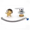 HEHUANG 2/3/4/5 Vie Rubinetto Doccia Miscelatore Acqua Fredda E Calda In Due Parti Doppio Supporto Controllo Tipo Rotante Fisso (Intubazione 5 Vie)