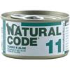 Natural Code KIT 12x Natural Code Tonno e Aloe per Gatti 85gr - 85 g, 12 pezzi - PREZZO A CONFEZIONE