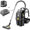 Karcher BVL 5/1 BP Pack - Aspiratore a Spalla con Batteria