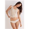 Intimissimi Canotta Spalla Larga In Modal Ultralight Con Cashmere Beige
