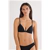 Intimissimi Reggiseno Triangolo Tiziana In Cotone Ultralight Cotton Nero