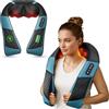COMFIER COMIER Massaggiatore Wireless Cervicale con Shiatsu e Calore, Massaggio Profondo 3D, Allevia il Dolore al Collo, alla Schiena e alla Colonna Lombare, Regalo per Donna e Uomo