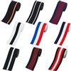 Hobbspring Fascia elastica morbida da 0,9 m in 9 colori, comoda da cucire, con bordo elastico colorato a righe per cucito, artigianato, accessori per abbigliamento, decorazioni per borse