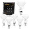 AIMHEIM Lampadine LED E14 Dimmerabile, 5W LED Faretti Luce Bianco Freddo 5000K Equivalente a 50W, Lampade R50 Riflettore Nessun Sfarfallio, Confezione da 6