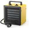 DAHTEC Termoventilatore Basso Consumo 3000W - Mini Stufetta Elettrica - Compatto Ceramico Riscaldamento - Termostato e Protezione da Surriscaldamento - per Casa, Bagno o Officina
