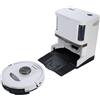 Shark PowerDetect Robot Aspirapolvere Lavapavimenti 2 in 1, NeverTouch Pro Autosvuotante, Autoriempimento, Autopulizia, Navigazione 3D LiDAR, Bypass Ostacoli NeverStuck, WiFi/App, bianco RV2800ZEEUWH