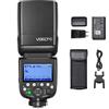 GODOX V860III-C Wireless TTL Speedlite Trasmettitore/ricevitore Fotocamera Flash Light Manuale/Auto Flash GN60 1/8000s HSS Sistema Wireless X 2.4G integrato Luce pilota di ricambio per Canon