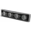 Generic 24V Fanale Posteriore 4 LED Neon LED Luce Arancione Compatibile Con Scania 95-04