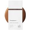 Transparent Lab Mineral Tinted Sunscreen Dark SPF50 100 ml - Crema solare 100% minerale con ossido di zinco, peptidi e collagene, tonalità scura con copertura leggera, protezione UVA/UVB