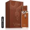 RESAES Resistant and aesthetic Profumo Vulcan Sable Eau de Parfum 100 ml, Profumo Arabo Unisex a Lunga Durata, Include Atomizzatore Ricaricabile 5ML, Fragranza Orientale e Legnosa con Note di Whisky, Cacao e Vaniglia (Vulcan Sable)