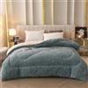 lsxlkha Piumino Matrimoniale Invernale Caldo Piumone, Trapunta Invernale, Soffici Trapunte In Cashmere, Trapunta Invernale in Lana di Agnello Coperta per Biancheria da Letto Domestica 180x200cm 3.5kg