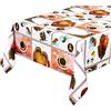 emmevi Tovaglia Antimacchia Cucina caffè Tazzina Cuore Cerata Plastificata Retro Felpato 12 Misure su Misura MOD.Favola 312 140x120cm