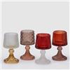 EDG - Enzo De Gasperi Portacandela a forma di Lampada in vetro H15xD8,5 cm 4 varianti (1pz) A