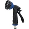 Aqua Control Pistola a 7 Forme irrigazione Realizzata in Metallo e Gomma, per Un Uso Confortevole