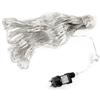 Brightium Ghirlanda di luci - luce netta a bassa tensione, 200 LED, 8 funzioni, IP44, 3 m x 1,5 m, interno ed esterno, potenza massima 3,6 W.