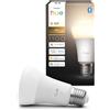 Philips Hue LED A60 (Confezione da 1), Lampadine smart con luce bianca calda E27, Luci smart da 9,5 W e 1.110 lumen, Lampadine intelligenti compatibili con Alexa, Google Assistant e Apple Home
