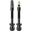 M-Wave - Valvola tubeless per Bicicletta, Auminium, ad Alto Flusso, Altezza cerchione 15-40 mm, Alta Flow di M-Wave