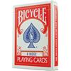 MAGICAPLANET Jeu Bicycle 4 Indices - DOS Rouge - Convient aux droitiers et aux gauchers