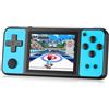 Aojiao Console Portatile Gaming per Bambini con 139 Videogiochi Retrò, Sistema di Gioco con Schermo IPS 3.0 e Batteria Ricaricabile, Giochi da Viaggio Regalo per Bambini Bambine dai 4-13 (Blu)