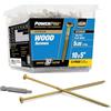 Power Pro Hillman 48617 Power Pro Exterior Premium viti per legno, 10 x 12,7 cm, 221 pezzi