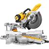 DEWALT Troncatrice radiale 1650W, a doppia inclinazione, DWS727-QS