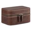 Londo Kensley - Cofanetto per orologi in vera pelle, protettivo, elegante, elegante, da collezione, organizer per orologi da polso di lusso da uomo e da donna (marrone)