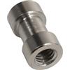 QUIK LOK - ADC/002 ADATTATORE FOTOGRAFICO 1/4 F - 3/8 F Adattatore Fotografico Femmina 3/8", Femmina 1/4, Per Trasformazione Aste Microfoniche in Stativi